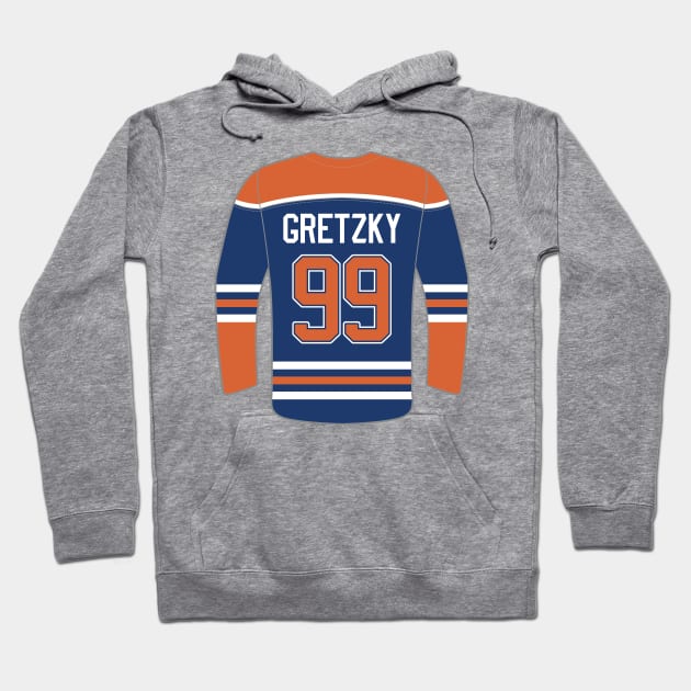 Edmonton Oilers - Wayne Gretzky Hoodie by swiftscuba